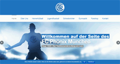 Desktop Screenshot of fcphoenixmuenchen.de